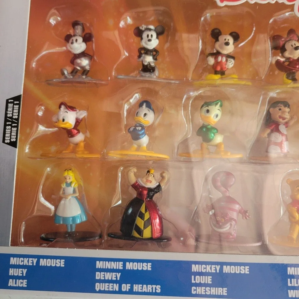 Disney Series 1 Full Set Die-cast Nano Metalfigs